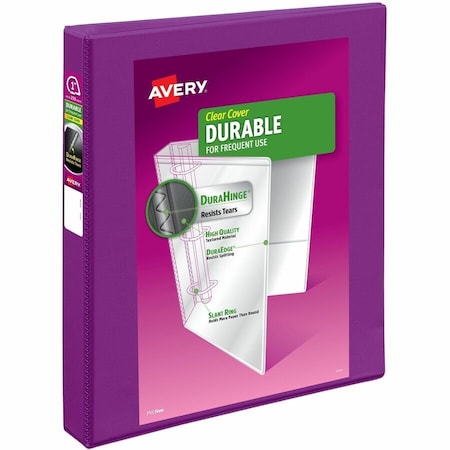 Avery Durable View 3 Ring Binder, 1 in Ring 17294