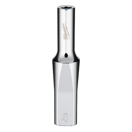 Milwaukee Tool SktExtension, Chr, 6P7/16in, Chrm, 0.25in 45-34-4010