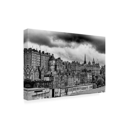 Trademark Fine Art Outdoor Canvas Art - Marcus Jules 'European Photo' Wall Art for Patios, or Gardens GRL00873-OC1219WR