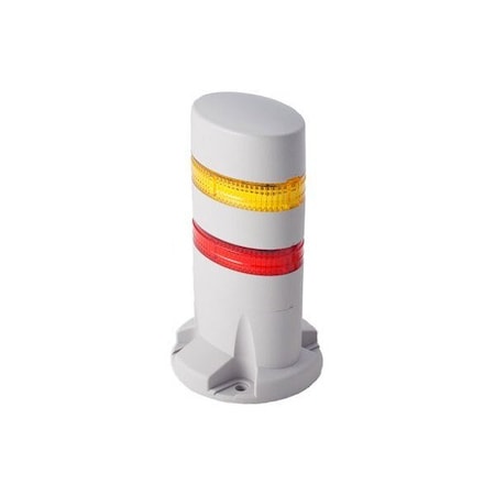 Idec LED Tower Direct Mount 2 Tier LD6A-2DQW-RY