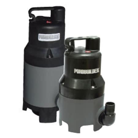Pondbuilder Blue Thumb PBD Solids Handling 2160gph Pump PB1014