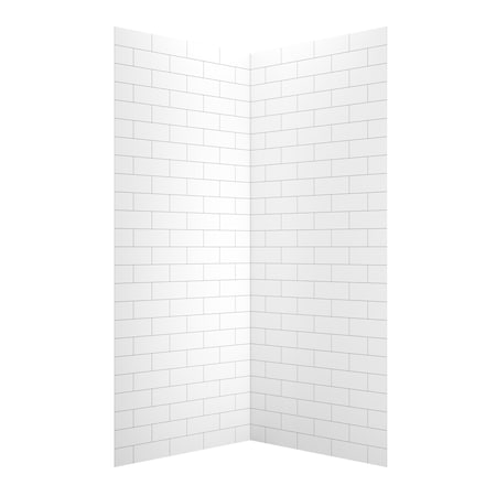 Craft And Main Wall System, Shower, 42x42x96 in FLX424296-WS