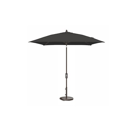 Treasure Garden 7.5 ft Square Patio Umbella, aluminum, fiberglass ribs, outdoor, Coal UM847SQ-00 5489 Coal