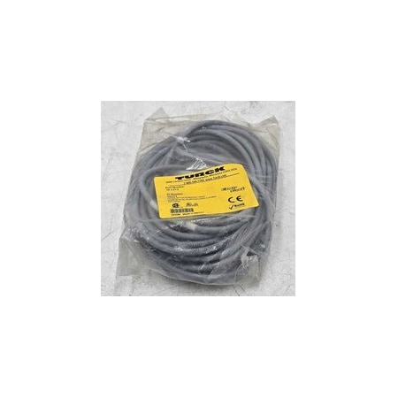 Turck M12 Eurofast Female Straight Single-Ended Cordset, 4-Pin, 8m RK 4.4T-8