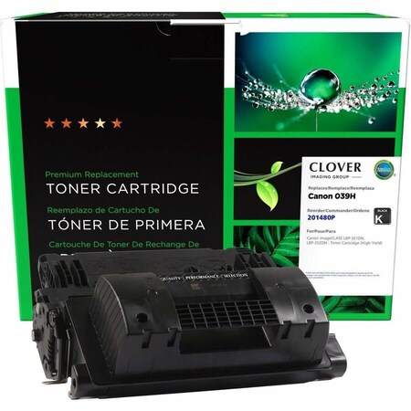 Cig Clover Imaging Remanufactured High Yield Toner Cartridge for Canon 039H 0288C001 201480P