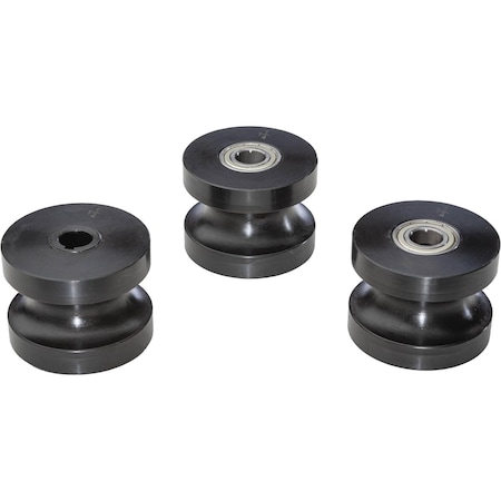 Grizzly Round Tube Rollers, 1-1/4" T33031
