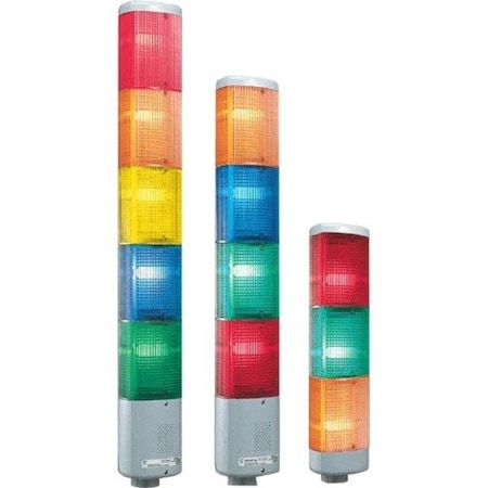 Edwards Signaling Tower Light Module, 24V DC, 3 in Dia., 3 5/8 in Height 102LS-SLEDR-G1