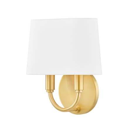 Mitzi Clair 2 Light Wall Sconce 10.5 In. Aged Brass H497102-AGB