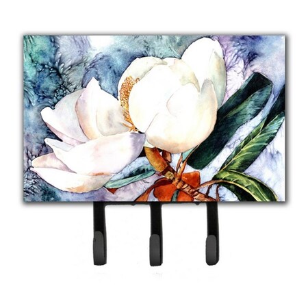 Carolines Treasures Magnolia Leash and Key Holder 8701TH68
