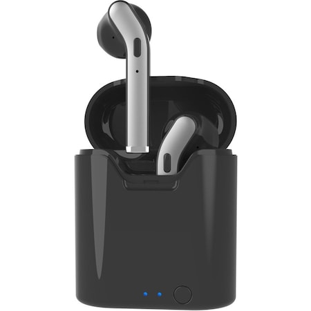 Naxa True Wireless Earphones with Charging Battery Case - Black NE-979Black