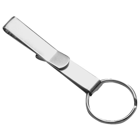 Hy-Ko Key Ring Split Clip W/Mtl Belt KC182
