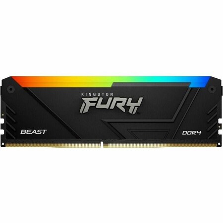 Kingston 32GB 3200MT/S DDR4 CL16 DIMM (KIT OF 4) FURY BEAST RGB KF432C16BB2AK4/32