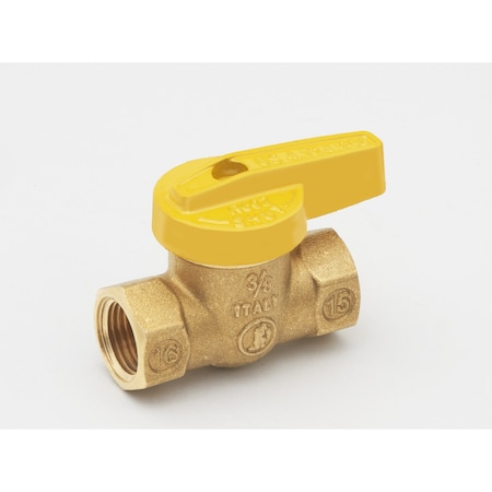 Proline Series Gas Cock Ball Lever, Hndl Csa, FipxFp, 3/8" PK10 110-522