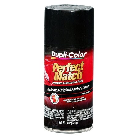 Dupli-Color Automotive Paint, Black, 8 oz EBUN01007