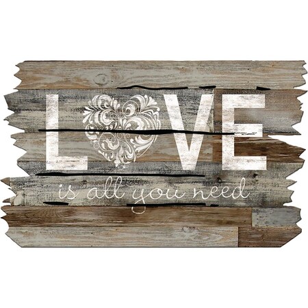Apache Mills Apache Masterpiece Love Is All You Need Door Mat 730-4905F