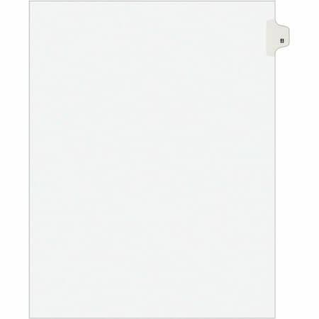 Avery Dividers, Index, Sidetab, B 25PK AVE01402