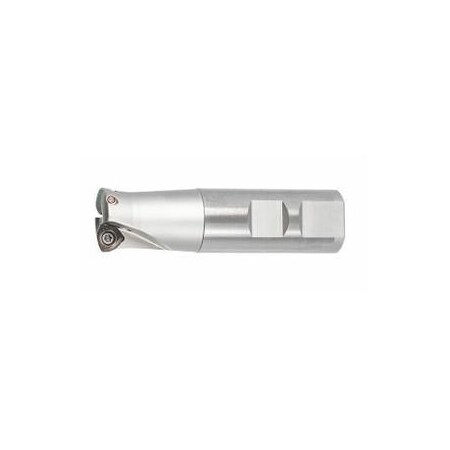 Garant Power Q High Feed Rate Milling Cutter, Weldon Flat, for XD Inserts, 25mm Diameter, 2 Inserts 212807 25/2
