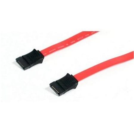 Ezgeneration Serial ATA 7-pin Cable 18 Inch 1 x Serial ATA 7-pin 1 x Serial ATA 7-pin Cable Red EZ322673