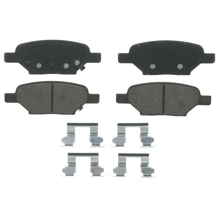 Wagner Brake QuickStop Rear Disc Brake Pad Set Ceramic,  ZD1033A