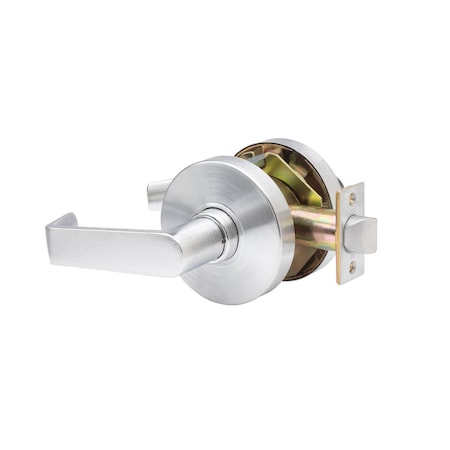 Trans Atlantic Co. LHV Series Heavy-Duty Commercial Cylindrical Lever, Grade 1 Passage in Brushed Chrome DL-LHV10-US26D