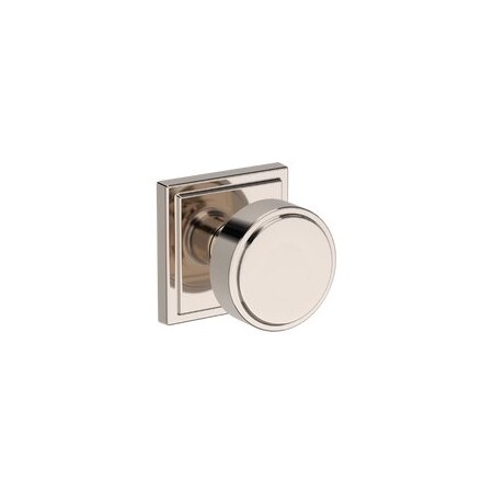 Baldwin Residential Door Knobs Passage Reversible Lifetime Bright Nickel PSVASSSR055