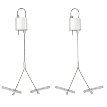 Westgate SCL-GTY210ADJ. 10FT 1/16in DOUBLE SUSPENSION CABLE WITH Y TOGGLE ENDS, LOOP GRIPPER ON TOP SCL-GTY210