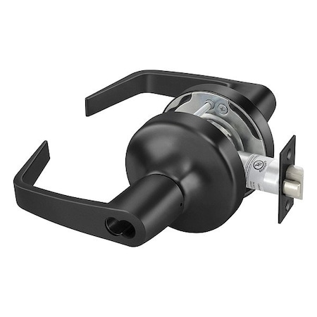Assa Abloy Accentra Cylindrical Lockset, Black, Mechanical 86636