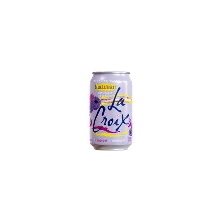 Lacroix Black Razzberry Flavored Sparkling Water, Ready-to-Drink, 12 fl oz (355 mL), Black Razzberry, 2PK NAV40112