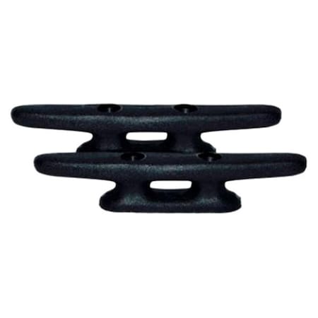 Attwood 117837 4 in. Nylon Closed End Base Cleat, Black A7J-117837