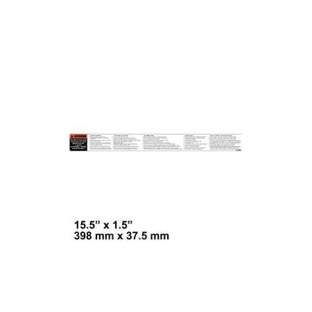 Hyster REPLACEMENT DECAL, OPERATOR 2073197