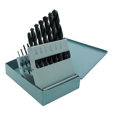 Cle-Force 15PC 1/16-1/2X32 1600 HS BLCK GP JOB SET C69035