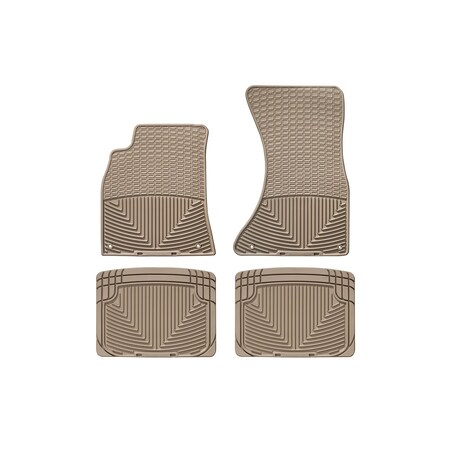 Weathertech Tan, Front and Rear All Weather Floor Mats W11TN-W20TN