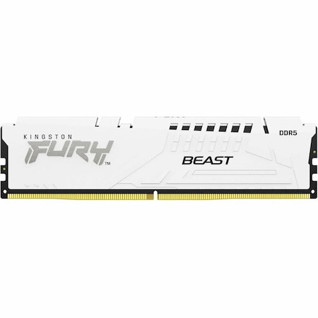 Kingston 16GB 6400MT/s DDR5 CL32 DIMM FURY Beast White EXPO KF564C32BWE-16