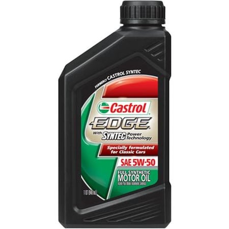Castrol 6250 Edge Syntec Power Technology Engine Oil Sae 5W-50 C76-6250