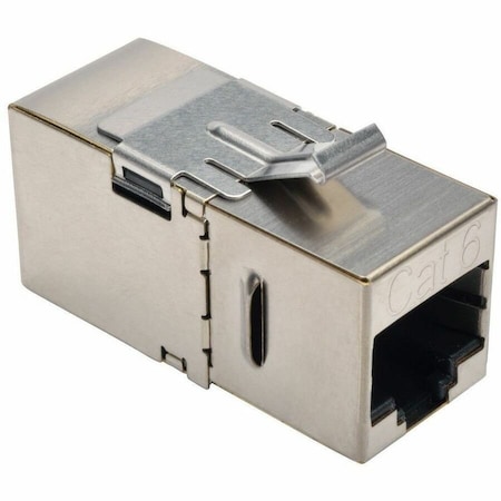 Eaton Tripp Lite Series Cat6 Straight-Through Modular Shielded In-Line Snap-In Coupler with N235-001-SH-D