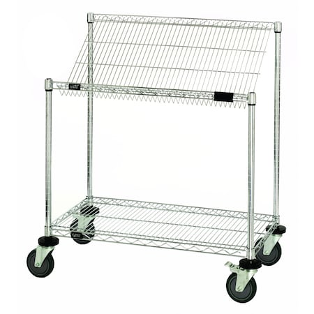 Quantum Storage Systems WIRE MOBILE WORKSTATION CART M1836SL34C