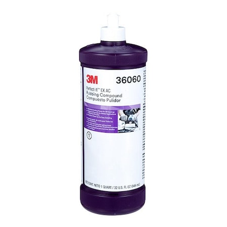 3M Abrasive Rubbing Compound, 7.5 to 9.0 pH 36060