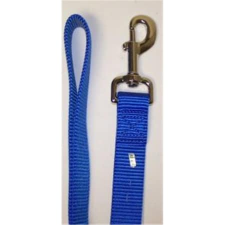 Omni Pet No.5804 BL .62inX4ft Nylon Lead Color Blue 445-84252