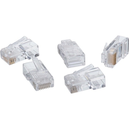 Ideal Cat5E Std Mod Plg Rj45 100/Jar, PK100 86-396J