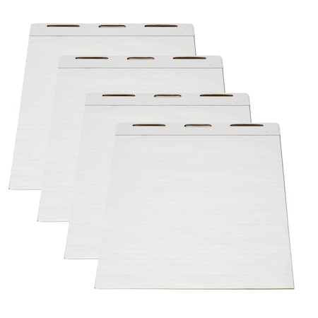 School Smart PAPER EASEL PAD 27X34 1 INCH RULED 50 SHTS PK OF 4 PK P1000044-5987