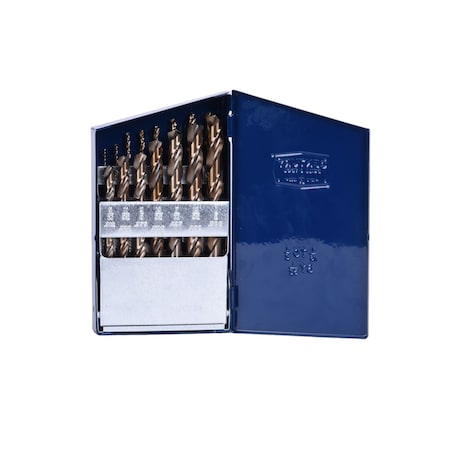 Century Drill & Tool 15 Piece Cobalt Drill Bit Set 26315
