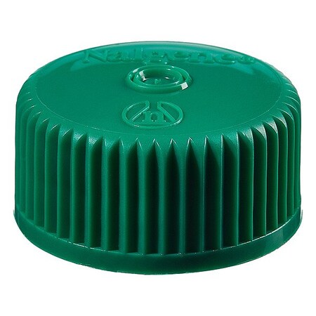 Nalgene Closure, Green, 30 mm Dia, PK500 362150-4280
