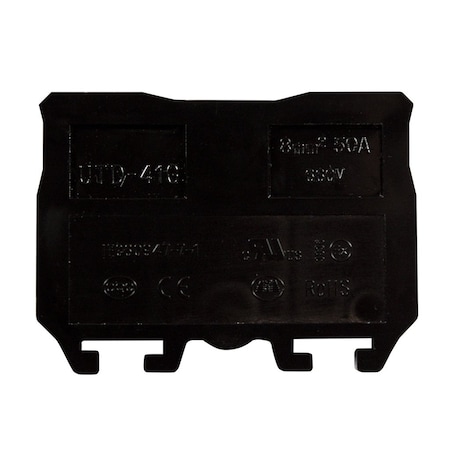 Automation Systems Interconnect Terminal Block End Cover, for UTD Terminal Blocks, 25PK ASI392002