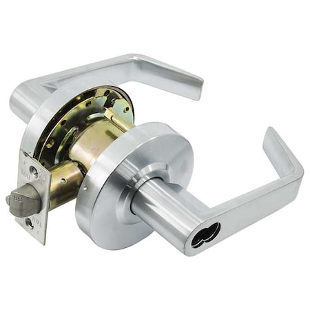 Tell Door Lever Lockset, 1 3/8-2" Thick L2080-IC-8-26D