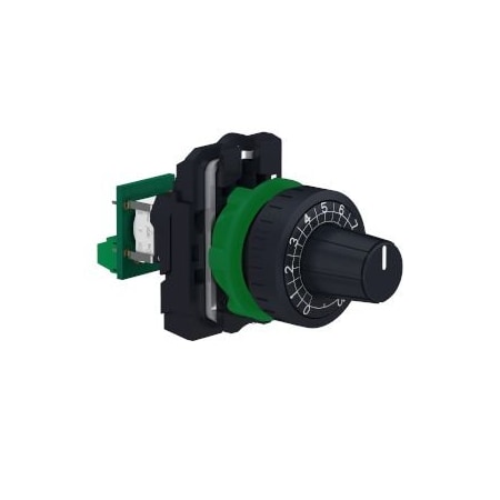 Square D Head √o22 + mounting base + potentiometer 10K XB5AD912R10K