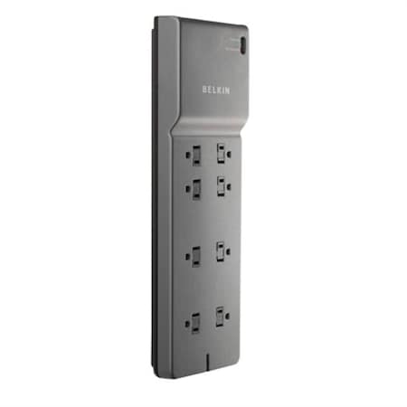 Belkin Outlet Strip, Surge, 8 Outlet(s) 8 ft. BE10800008CM