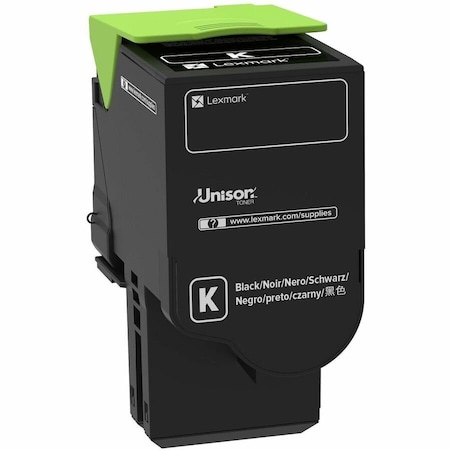 Lexmark BLACK RETURN PROGRAM TONER CARTRIDGE TAA FOR USE IN CS/CX421, 52X 78C00KG