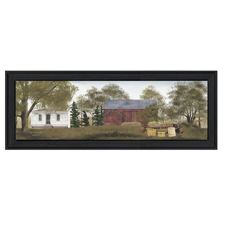 Homeroots Sweet Corn For Sale 1 Black Framed Print Wall Art 404583