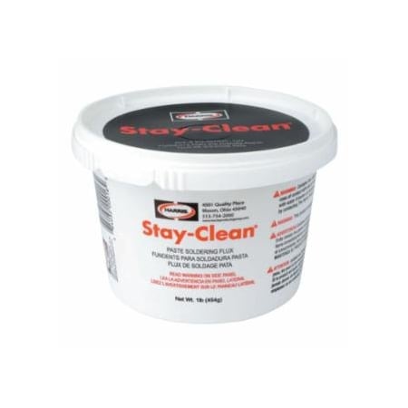 Harris Product Group Stay-Clean Paste Soldering Flux, Tub, 1 lb 348-SCPF1