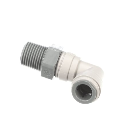 Power Soak Systems Swivel Adapter, 90 Degree Elbow, 1/2in MPT x 1/2in Push to Connect 38654